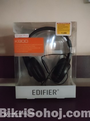 Edifier K800 single plug communicator headphone.